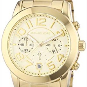 Michael Kors Gold Oversized Watch
